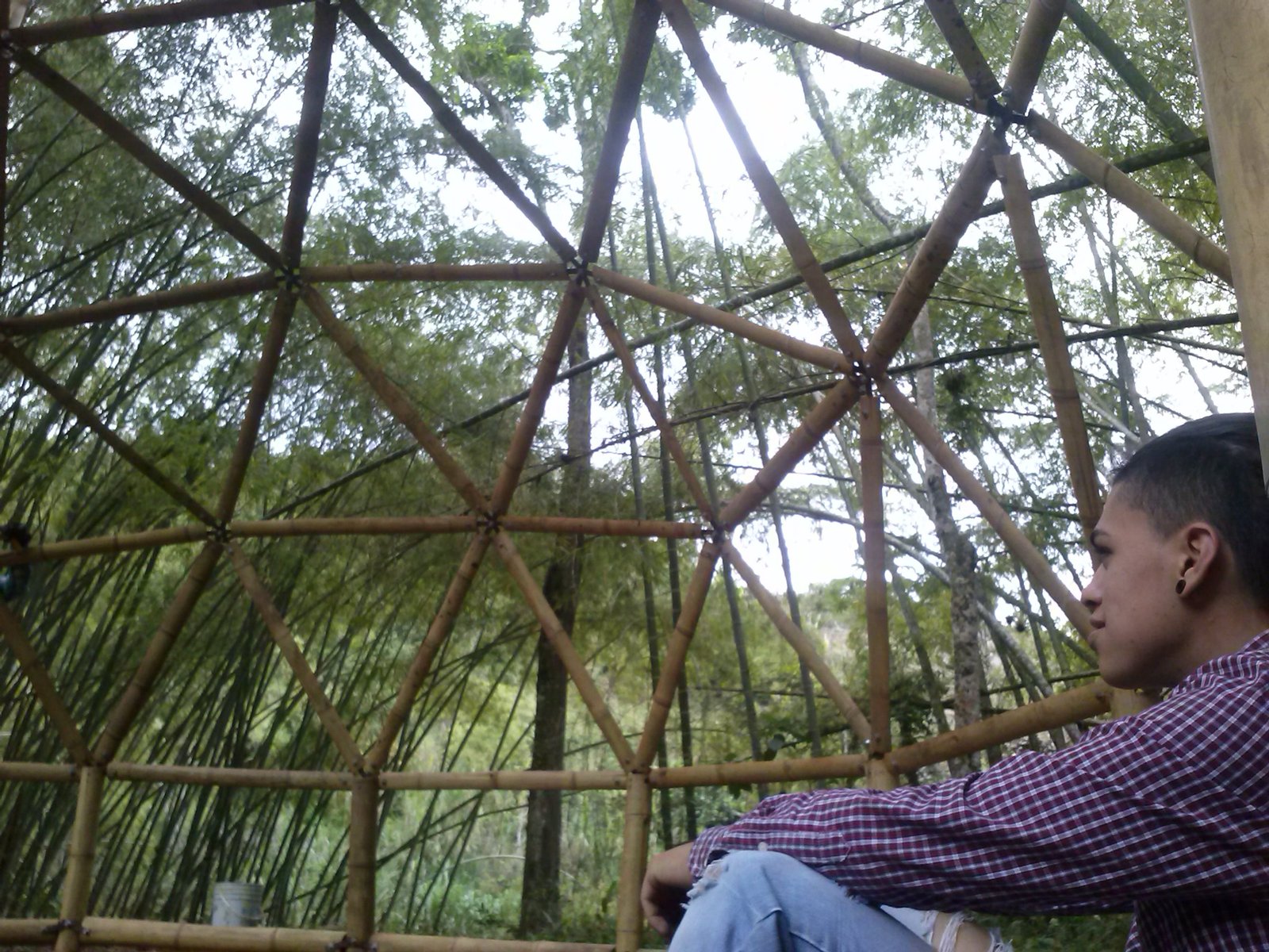 Habitante de Mahavan contemplando la geometría
