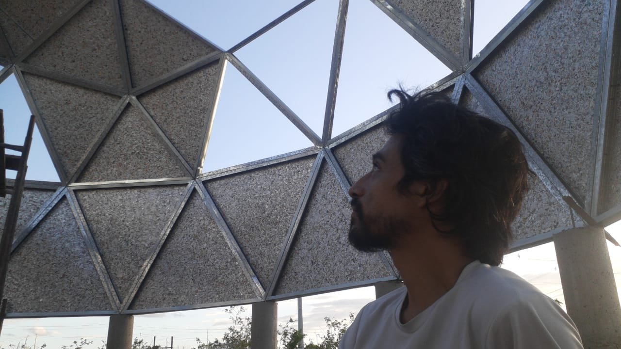 Mirando el domo desde el interior