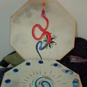 Tambor ceremonial · Colección 20 Alahó