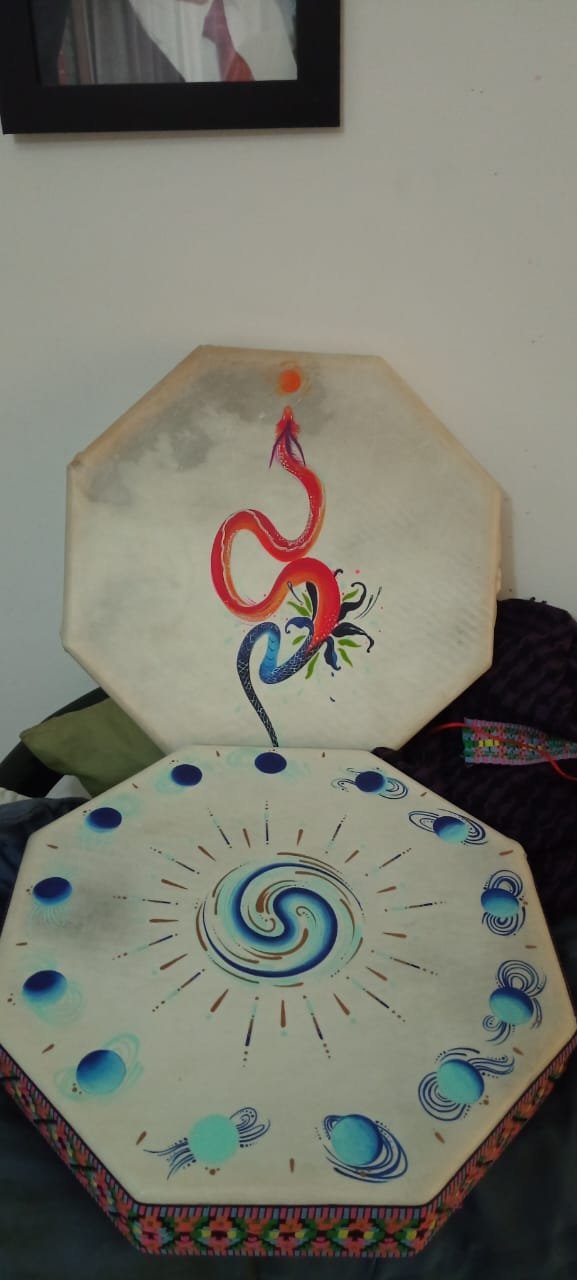 Tambor ceremonial Alahó Colección 20